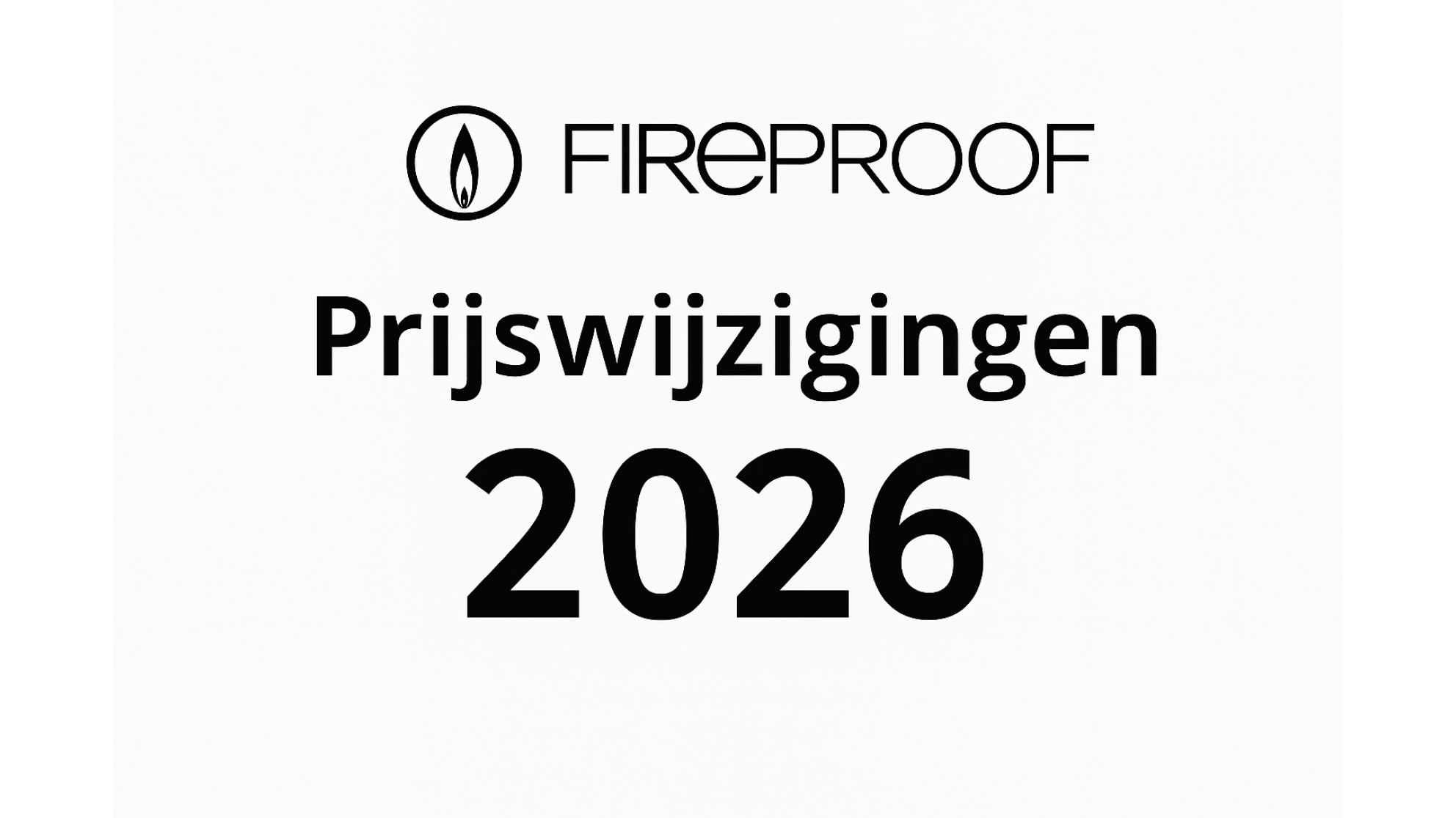 Overzicht Prijswijzigingen 2026